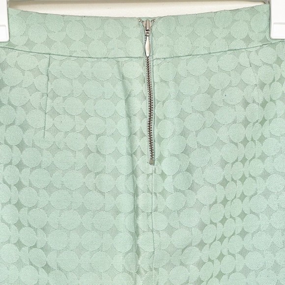 The Limited Womens Skirt Textured Size 0 Green Pastel Mint Mini Pockets Spring - Picture 5 of 12